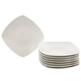 Gibson Simplicity Buffetware 8 Piece Dessert Plate
