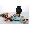 Brentwood 5 Inch Electric Waffle Bowl Maker in Aqua Blue