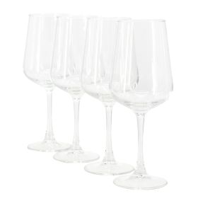 Gibson Home Belinni 4 Piece 15.4 Ounce Classic Wine Glass Set