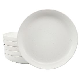 Studio 3B Mio 6 Piece 9.5 Inch Round Stoneware Bowl Set in Sea Salt