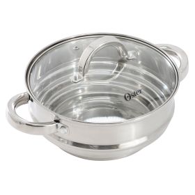 Oster Sangerfield 8 Inch Universal Stainless Steel Double Boiler with Lid