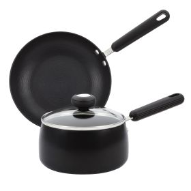 Circulon Classic Nonstick 3-Piece Cookware Set – Hard Anodized Essentials for Precision Cooking