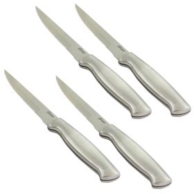 Oster Baldwyn 4.5 Inch Stainless Steel Steak Knife, Set of 4