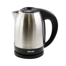 Better Chef 1.7L Cordless Stainless Steel Electric Water Kettle