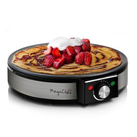 MegaChef Nonstick Crepe and Pancake Maker Breakfast Griddle