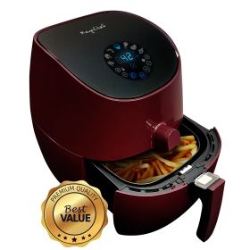 MegaChef 3.5 Quart Airfryer And Multicooker With 7 Pre-Programmed Settings