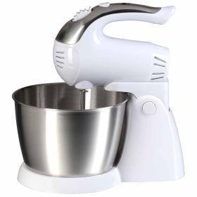 Brentwood 5-Speed Stand Mixer – 200W, Stainless Steel Bowl for Versatile Mixing