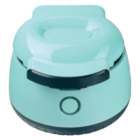 Brentwood 5 Inch Electric Waffle Bowl Maker in Aqua Blue