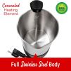 Brentwood 20 Ounce Stainless Steel Electric Travel Kettle