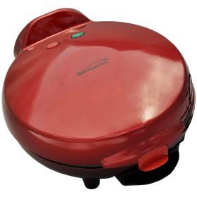 Brentwood 8 Inch Electric Quesadilla Maker (Red)