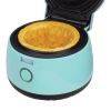 Brentwood 5 Inch Electric Waffle Bowl Maker in Aqua Blue