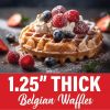 Brentwood 5-Inch Non-Stick Flip Belgian Waffle Maker