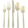 Gibson Elite Earlston 20 Piece Stainless Steel Flatware Set in Champagne Gold