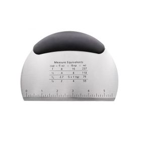 Dough Cutter with Scale Stainless Steel Baking Tool