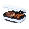 Brentwood Compact Electric Contact Grill 2 Slice Capacity - White
