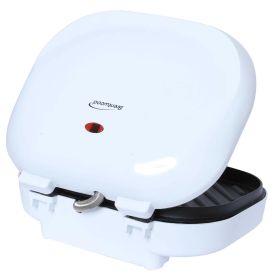 Brentwood Compact Electric Contact Grill 2 Slice Capacity - White