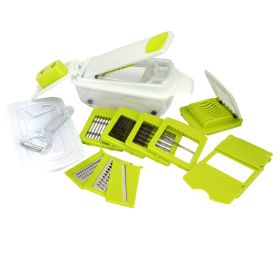 MegaChef 8-In-1 Multi-Use Slicer, Dicer, And Chopper