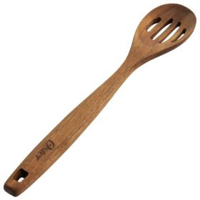Oster Acacia Wood Slotted Spoon Cooking Utensil (Style: Oster-Slotted Spoon)