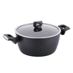 Korkmaz Nora 2 Piece Alumium Nonstick Stock Pot with Lid (Size: 3L)