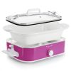 MegaChef 3.5 Quart Casserole Slow Cooker with 3 Temperature Settings MegaChef 3.5 Quart Casserole Slow Cooker with 3 Temperature Settings