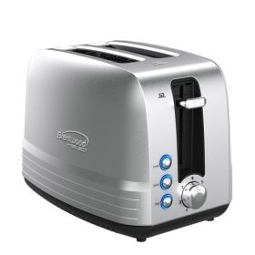 Brentwood Select Extra Wide Stainless Steel Toaster Collection – 4-Slot or 2-Slot Design (Toasters: Extra Wide 2 Slot Stainless Steel)