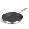 SOGA Stainless Steel Fry Pan – 8" and 10" Non-Stick Induction Frying Pan
