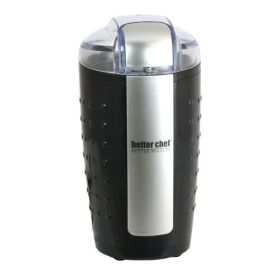 Better Chef 3.5 Oz.150-Watt Coffee Grinder (Size & Color: 3.5 Oz. - Black)