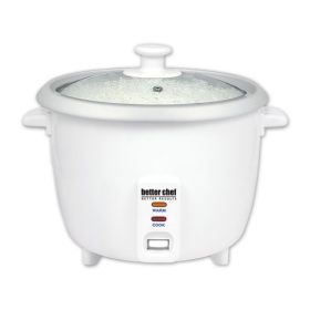Better Chef 8-Cup Automatic Rice Cooker – Family-Size Rice Made Simple (Style: 8 Cup-White)