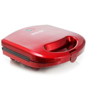 Better Chef Sandwich Maker Grill – Compact Nonstick Grill For Quick Hot Sandwiches (Style/Color: Better Chef-Red)