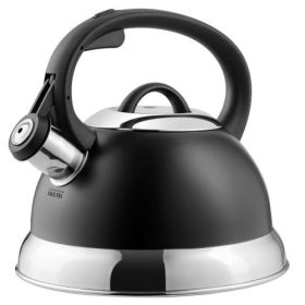 Mr. Coffee Flintshire 1.75 Quart Whistling Stovetop Tea Kettles (Colours: Black)