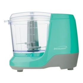 Brentwood 1.5 Cup ChopSphere Mini Food Chopper – Fast Prep Power In A Compact Design In Multiple Colors (Colors: Turquoise Green)