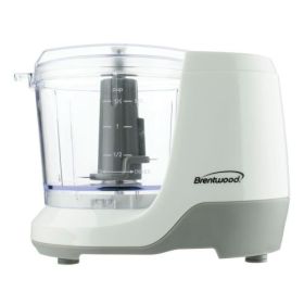 Brentwood 1.5 Cup ChopSphere Mini Food Chopper – Fast Prep Power In A Compact Design In Multiple Colors (Colors: White)