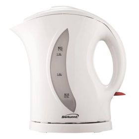 Brentwood 1.7 Liter Cordless Electric Kettle – Fast Heating With Everyday Convenience (Brand: Brentwood-1.7 L-White)