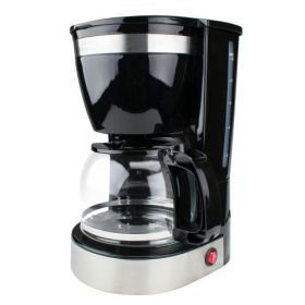 Brentwood 10 Cup 800 Watt Coffee Maker in White (Color: Black)