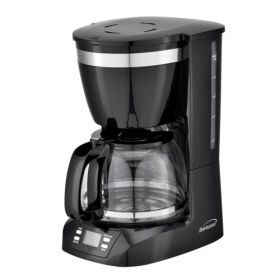 Brentwood 10 Cup Digital Coffee Maker in Black (Color: Black)