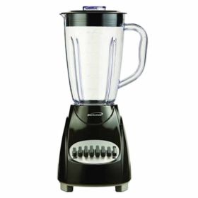 Brentwood 12-Speed Plus Pulse Blender Collection – Powerful Everyday Blending In Vibrant Colors (Style/Color: Brentwood 12-Speed Blender/Black)