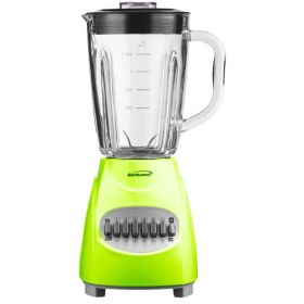 Brentwood 12-Speed Plus Pulse Blender Collection – Powerful Everyday Blending In Vibrant Colors (Style/Color: Brentwood 12-Speed Blender/Green)