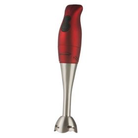 Brentwood 2-Speed Hand Blender Collection – Powerful Blending In Red Or Black (Model: Red-HB-33R)