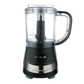 Brentwood 3-Cup Food Processor Collection - Compact Power For Everyday Prep (Style/Color: Food Processor - Black)