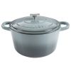 Crock-Pot Artisan 2 Piece 5-Quart Enameled Cast Iron Dutch Oven Collection – Ombre Color Series