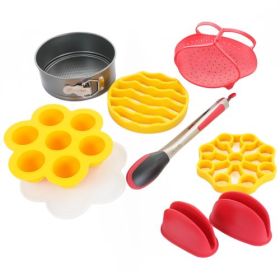 Crock-Pot Pressure Cooker Accessories Starter Kit – 7-Piece & 4-Piece Sets (Size & Style: 7 Piece Pressure Cooker Starter Kit)