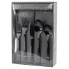 Gibson Elite Earlston 20 Piece Stainless Steel Flatware Set Collection