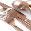 Gibson Elite Earlston 20 Piece Stainless Steel Flatware Set Collection