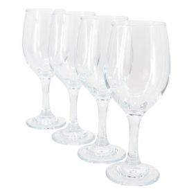 Gibson Home Belinni 4-Piece Classic Wine Glass Set – Elegant Stemware for Every Occasion (Item: Gibson Home Belinni 4 Piece 14.2 Ounce)
