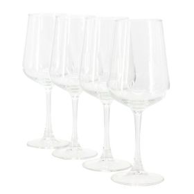 Gibson Home Belinni 4-Piece Classic Wine Glass Set – Elegant Stemware for Every Occasion (Item: Gibson Home Belinni 4 Piece 15.4 Ounce)
