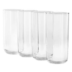 Gibson Home Emory Glassware Collection – Classic Everyday Drinkware Set (Item: Emory 4 Piece 17 Ounce)