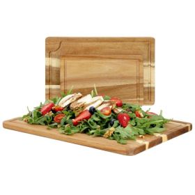 MegaChef 3-Piece Acacia Wood Cutting Board Collection – Four Versatile Sets (Cutting Boards: 9.1", 12", 15")