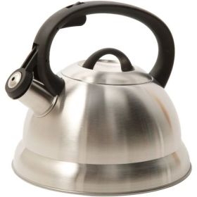 Mr. Coffee Flintshire 1.75 Quart Whistling Stovetop Tea Kettles (Colours: Stainless Steel)