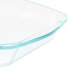 Soho Lounge Carnegie Hill Tempered Glass Bakeware Collection with Built-in Handles