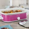 MegaChef 3.5 Quart Casserole Slow Cooker with 3 Temperature Settings MegaChef 3.5 Quart Casserole Slow Cooker with 3 Temperature Settings